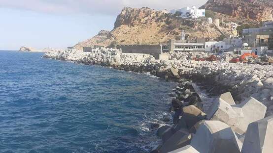 Korbous coastline (Tunisia)