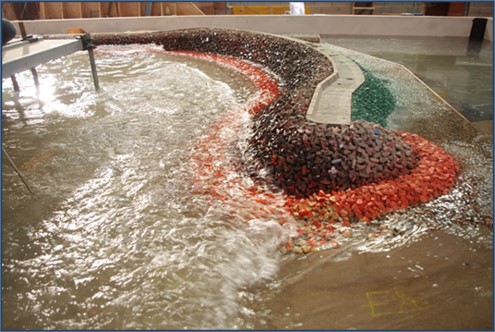 &quot;Roundhead&quot; protection of the platform | Artelia hydraulics