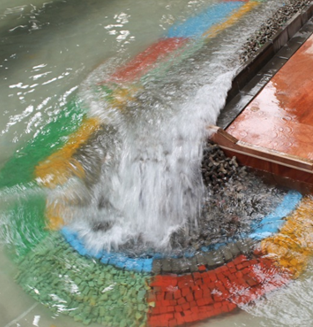 Wave breaking on marine structures | Artelia hydraulics