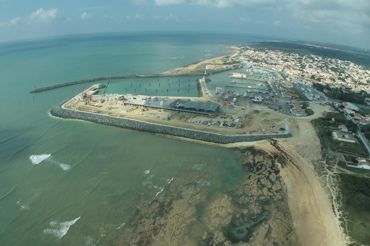 La Cotinière harbour | Artelia Hydraulics