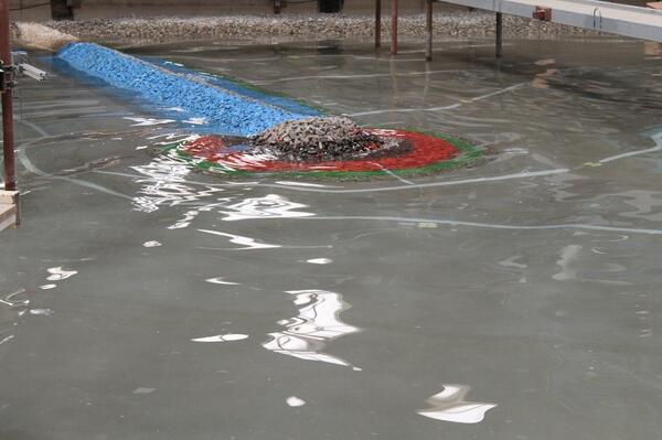 Secondary breakwater stability | Artelia hydraulics