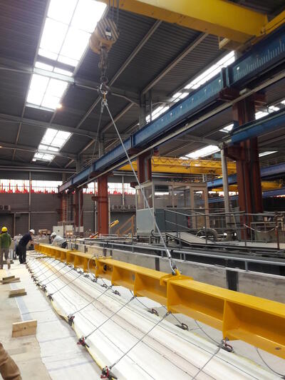 Preparing and installing the device | Artelia hydraulics