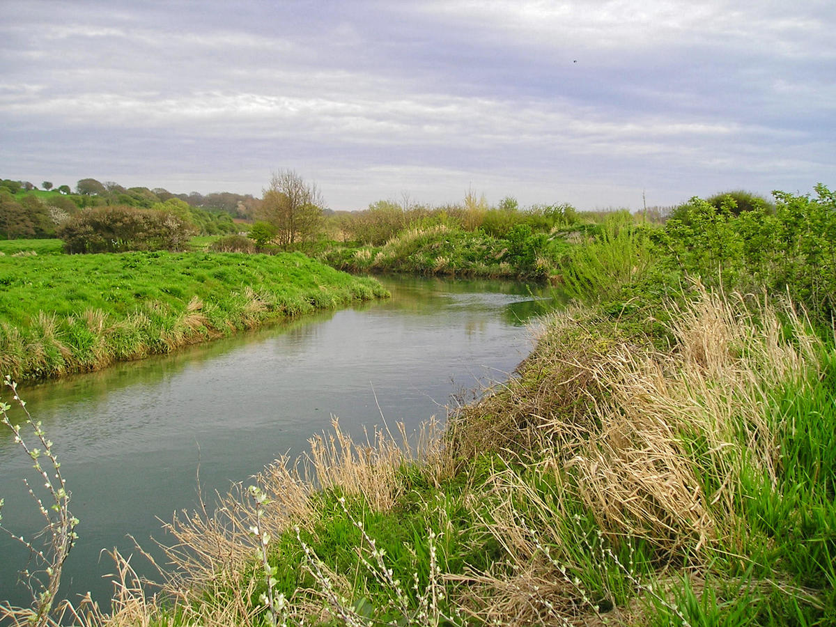 The river Saâne upstream of the mouth | Artelia Hydraulics