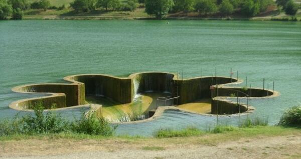 Existing flood spillway