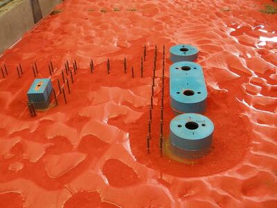 Scour around bridge pier | Artelia hydraulics