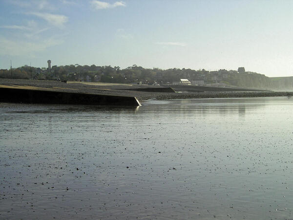 The coastline at the mouth of the Saâne river | Artelia hydraulics