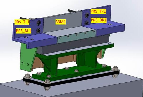 Design of the pressure and force measurement system for impacting waves | Artelia hydraulics